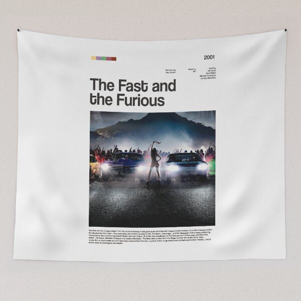 Item preview, The Fast and the Furious  movie poster designed and sold by paulrommer.