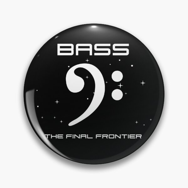 Item preview, Bass - The Final Frontier designed and sold by diddlysquid.