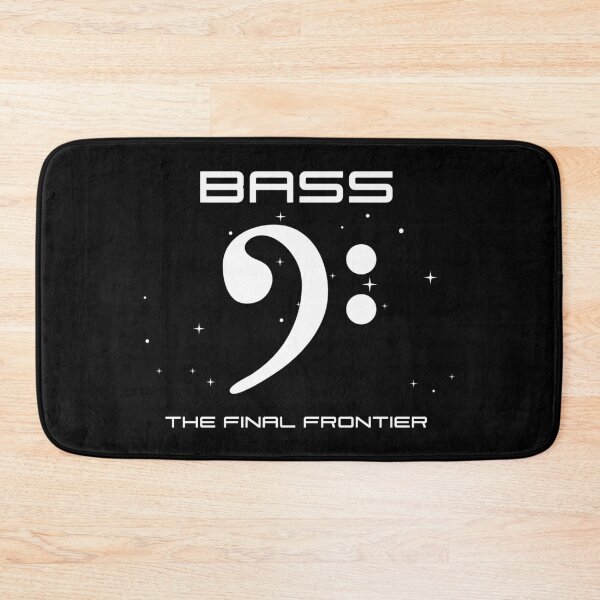Item preview, Bass - The Final Frontier designed and sold by diddlysquid.