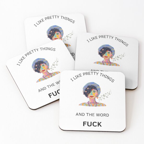 Item preview, I Like Pretty Things And The Word Fuck designed and sold by GbzDigital.