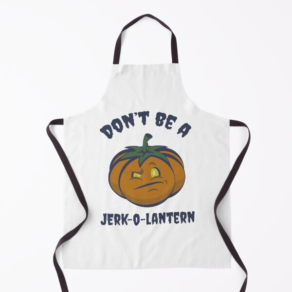Item preview, Don't be a Jerk-o-Lantern Funny Halloween Pumpkin designed and sold by wolfkin-design.