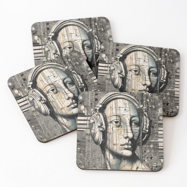 Item preview, Energized Beats-Exploring the Techno Realm designed and sold by Artisticanvas.