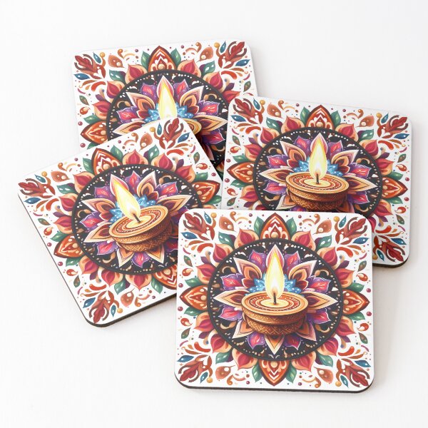 Item preview, Happy Diwali candle designed and sold by tipitoes.
