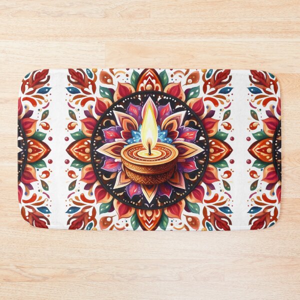 Item preview, Happy Diwali candle designed and sold by tipitoes.