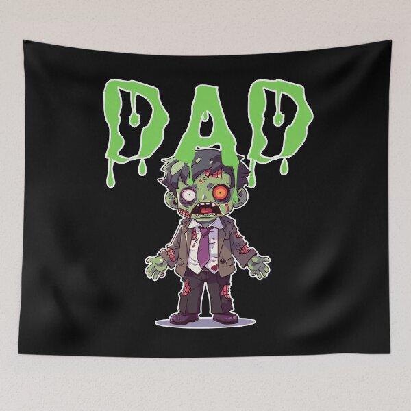 Item preview, Dad Zombie Halloween Family Group designed and sold by wazhyp.