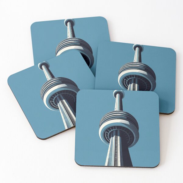 Item preview, CN Tower Rising Under Blue Skies designed and sold by YegMark.