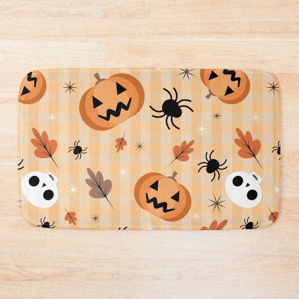 Item preview, Spooky Elegance: Pumpkins & Spiders (Halloween Patterns) designed and sold by PixSellerShop.