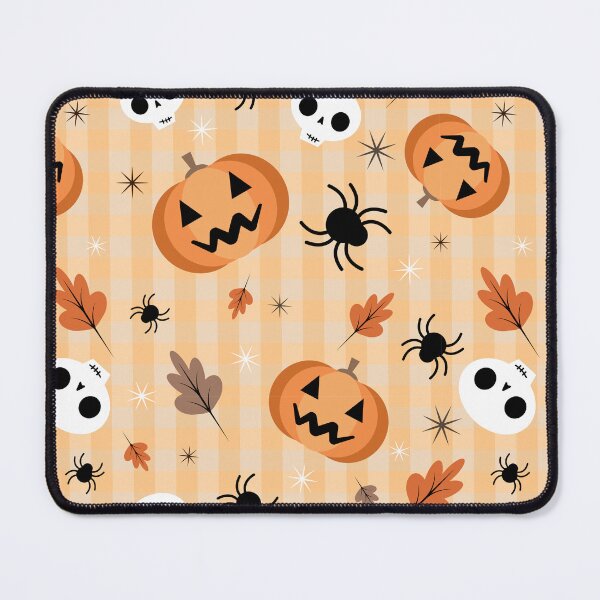 Item preview, Spooky Elegance: Pumpkins & Spiders (Halloween Patterns) designed and sold by PixSellerShop.