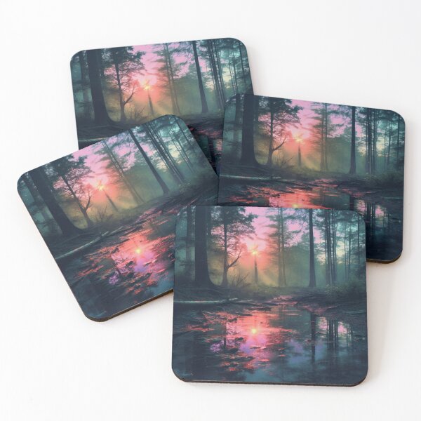 Item preview, Ethereal forest scene designed and sold by Whimsicalhub.