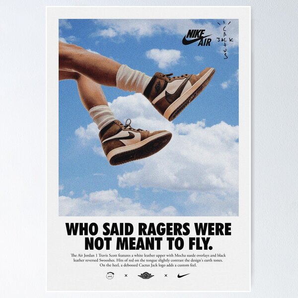  Air Jordan Wall Art Poster Prints – Unframed, Set of 6