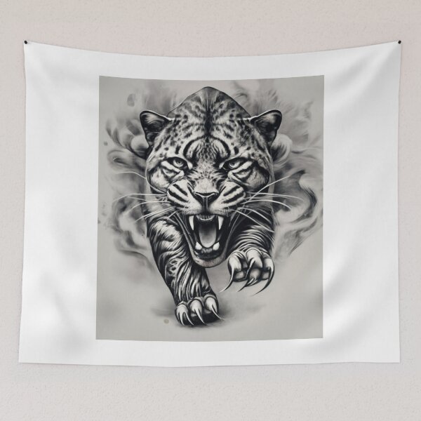 Item preview, Black wild cat 2 designed and sold by rayo-art.