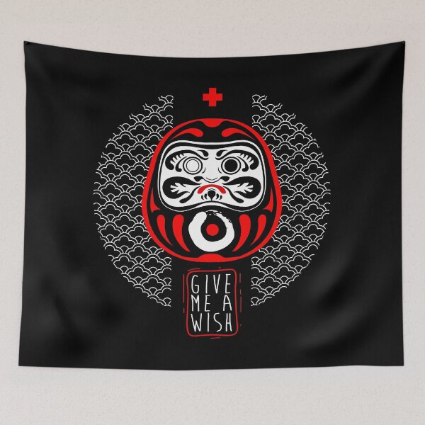 Item preview, Japanese Daruma Tattoo ink designed and sold by opposite-vision.