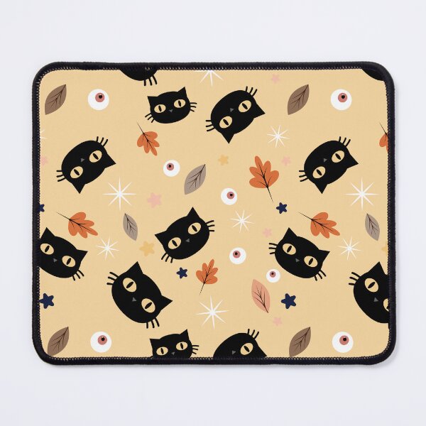 Item preview, Spooky Elegance: Black Cats (Halloween Patterns) designed and sold by PixSellerShop.