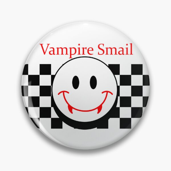 Item preview, Vampire Smail Checkerboard Hallowen designed and sold by GrafDot.