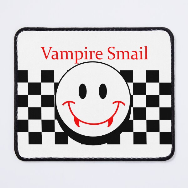 Item preview, Vampire Smail Checkerboard Hallowen designed and sold by GrafDot.