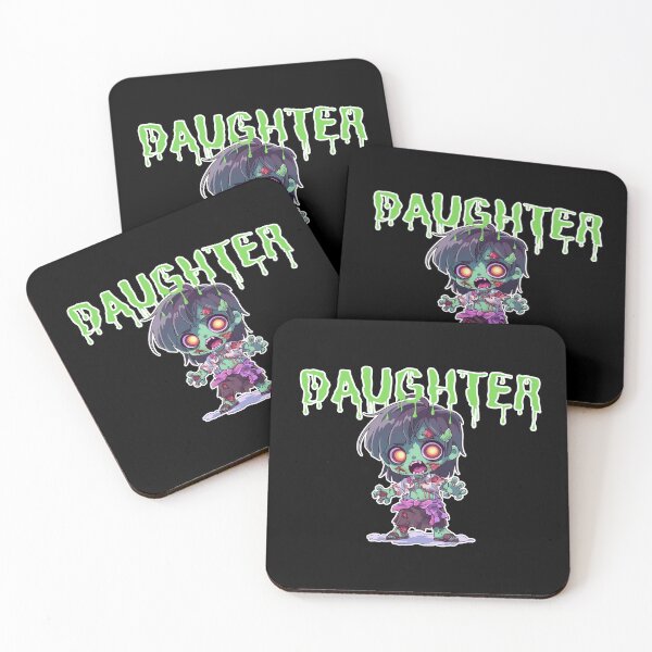 Item preview, Daugther Zombie Halloween Family Group designed and sold by wazhyp.