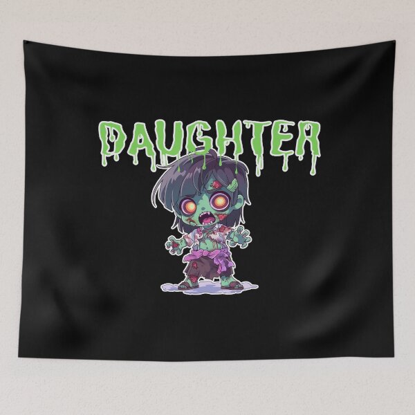 Item preview, Daugther Zombie Halloween Family Group designed and sold by wazhyp.