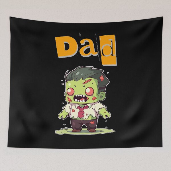 Item preview, Cute Dad Zombie Halloween Family Group designed and sold by wazhyp.