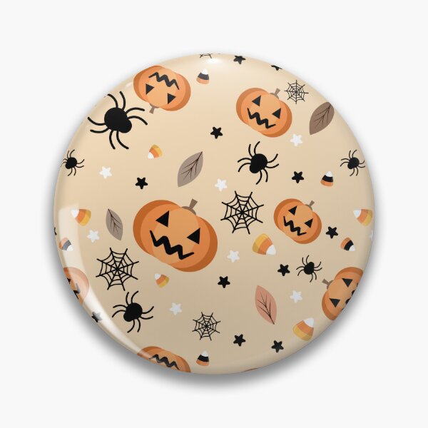 Item preview, Spooky Elegance: Pumpkins & Spiders #2 (Halloween Patterns) designed and sold by PixSellerShop.