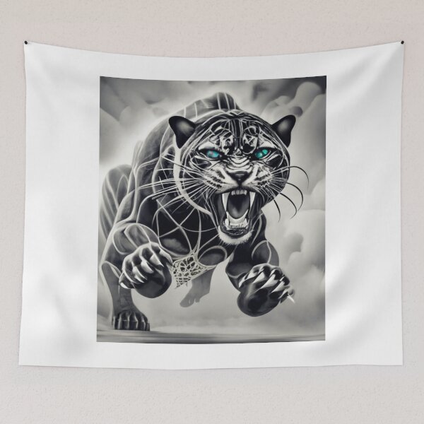 Item preview, Black wild cat 4 designed and sold by rayo-art.