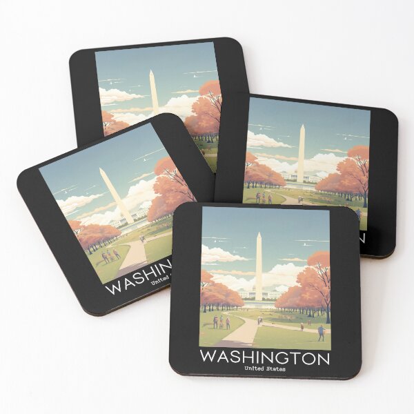 Item preview, A Vintage Travel Illustration of Washington D.C. - US  designed and sold by GoodOldVintage.