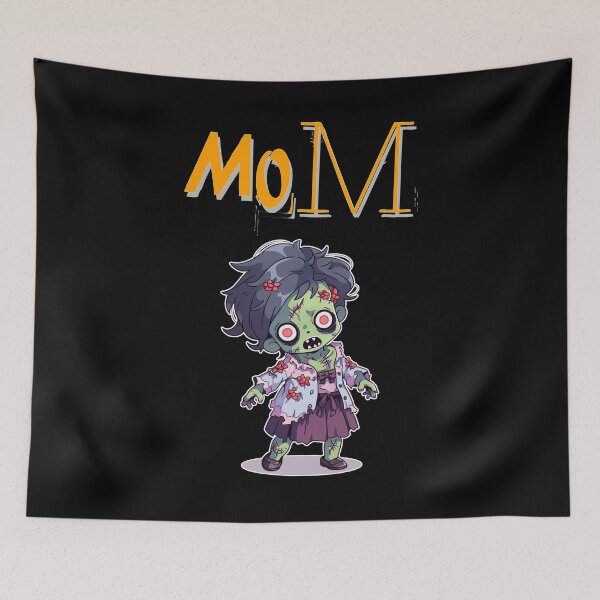 Item preview, Cute Mom Zombie Halloween Family Group designed and sold by wazhyp.