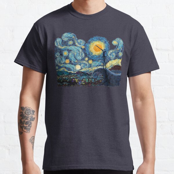 Jack Scary night abstract paintings Classic T-Shirt