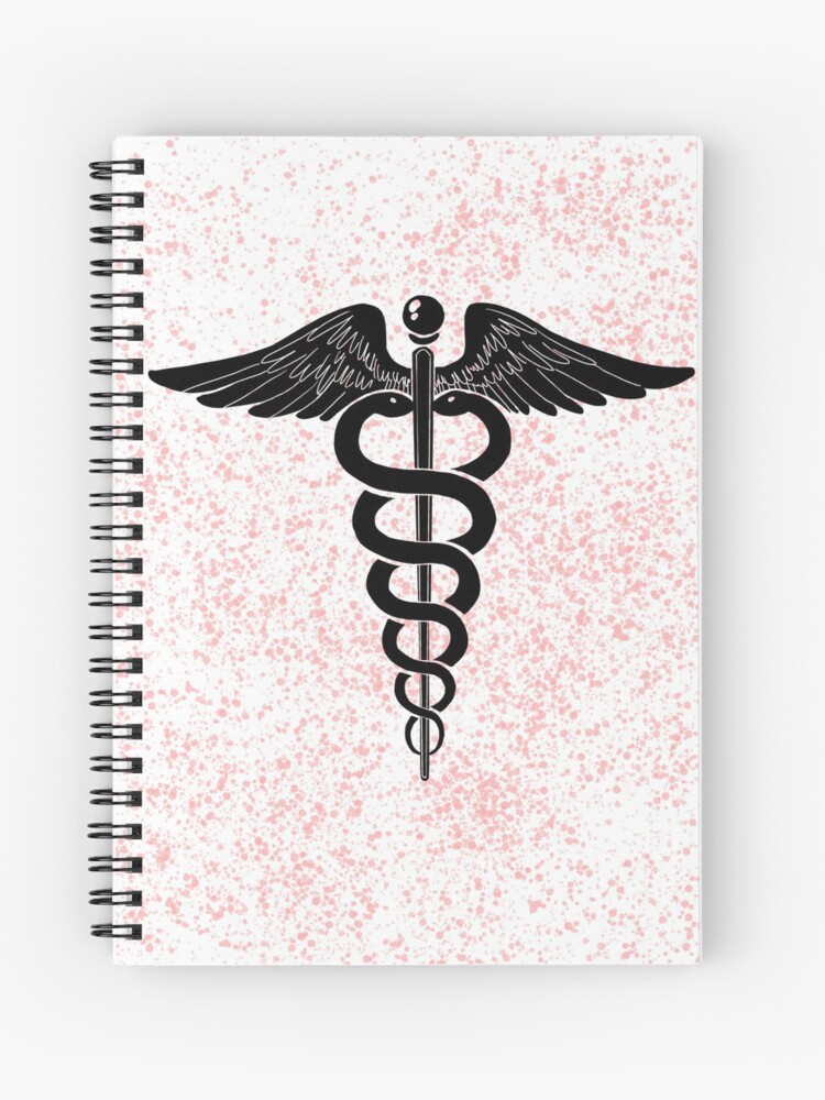 Cuaderno de espiral «Enfermera registrada (2)» de kazkreations | Redbubble