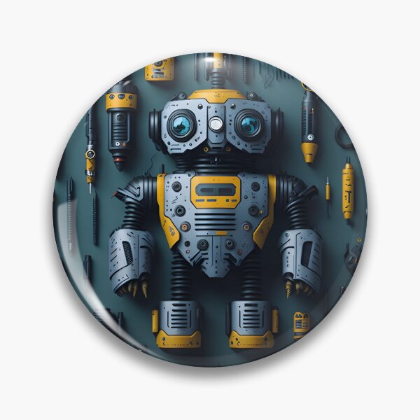 Item preview, "Exploring the Artistry of Robot Tool Kits: A Visual Journey into Mechanical Marvels" designed and sold by Best-Art-32.