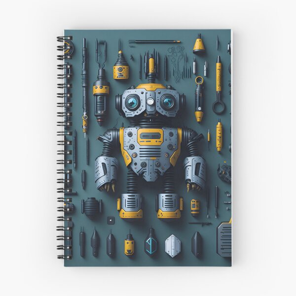 Item preview, "Exploring the Artistry of Robot Tool Kits: A Visual Journey into Mechanical Marvels" designed and sold by Best-Art-32.