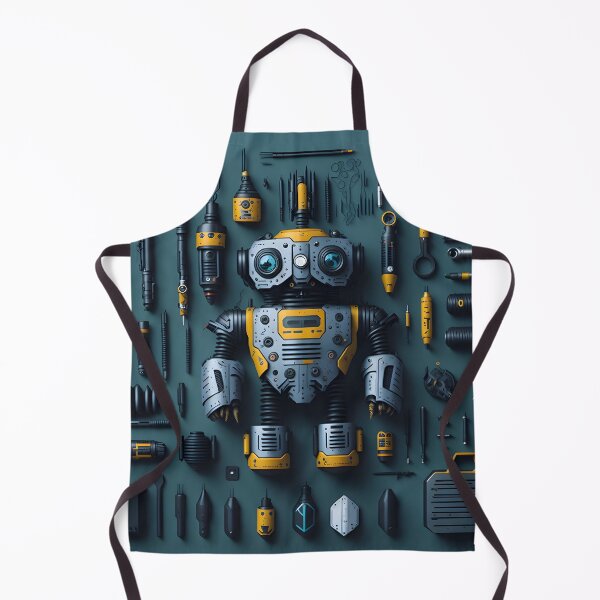 Item preview, "Exploring the Artistry of Robot Tool Kits: A Visual Journey into Mechanical Marvels" designed and sold by Best-Art-32.