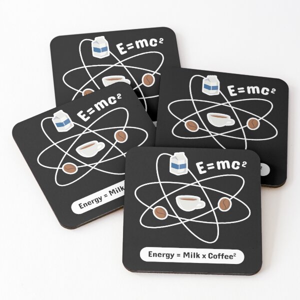 Item preview, E=mc² Coffee Science Coffee Roasting designed and sold by MooonTees.