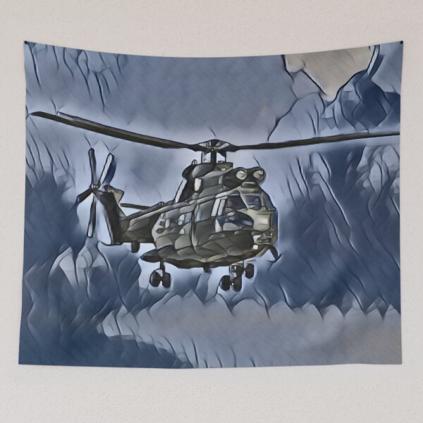 Item preview, SA.330 Arrival In Retro Pop designed and sold by Fearless-Fox.