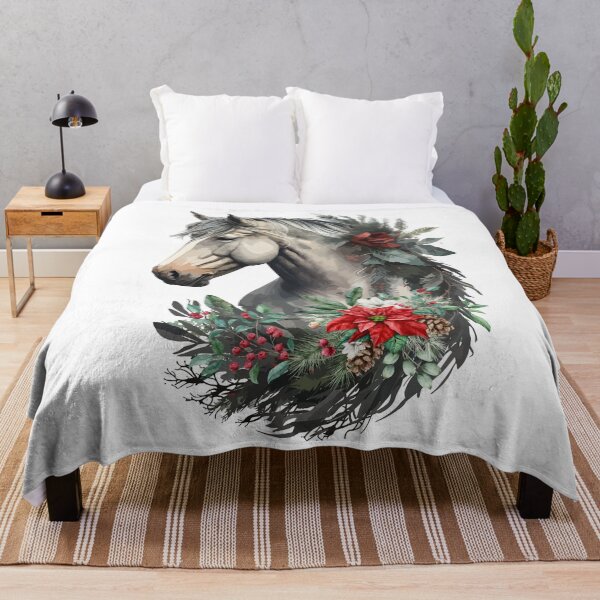 Item preview, Christmas Horse designed and sold by PrettyPittie Shop.