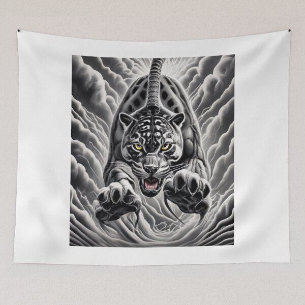 Item preview, Black wild cat 5 designed and sold by rayo-art.