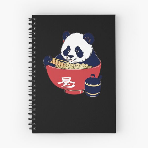 Item preview, panda eating ramen designed and sold by EuropeanPrints.