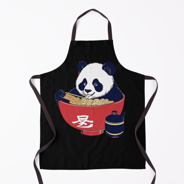 Item preview, panda eating ramen designed and sold by EuropeanPrints.