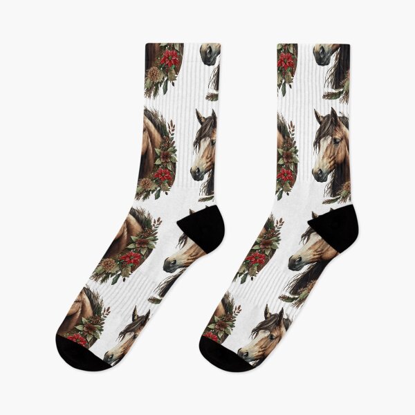Item preview, Christmas Horse designed and sold by PrettyPittie Shop.