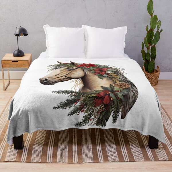 Item preview, Christmas Horse designed and sold by PrettyPittie Shop.
