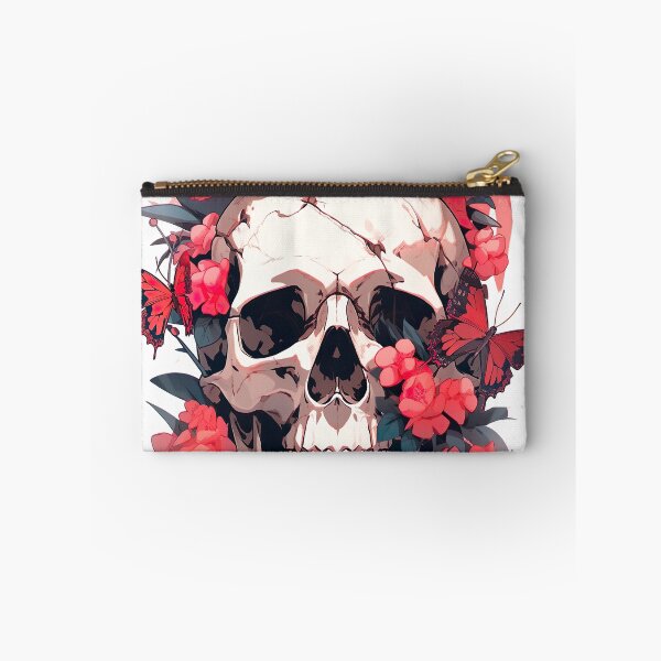 Item preview, Flowers and blooming skulls designed and sold by Kalsaver.