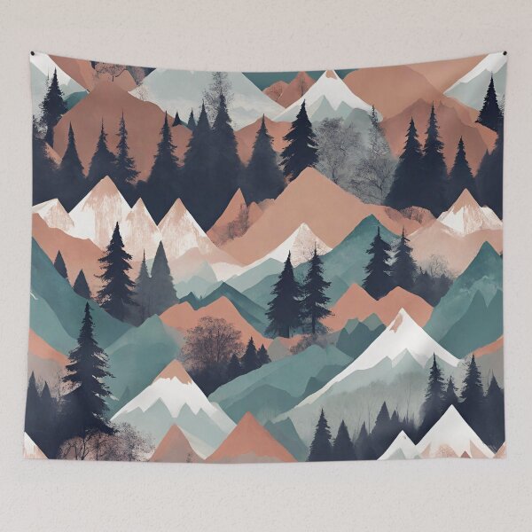 Item preview, Mountain Range designed and sold by XamiDesign.