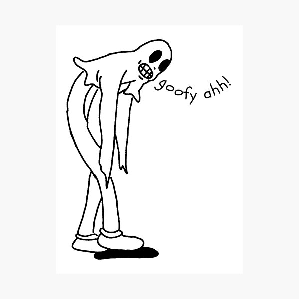 Download Goofy Ahh Funny Face Ghost Picture