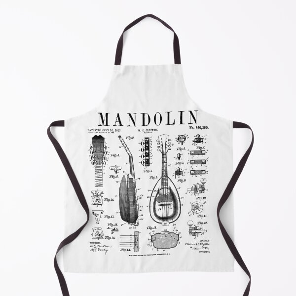 Item preview, Mandolin Player Musician Musical Instrument Vintage Patent designed and sold by GrandeDuc.