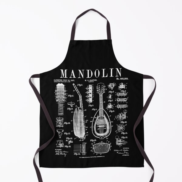 Item preview, Mandolin Player Musician Musical Instrument Vintage Patent designed and sold by GrandeDuc.