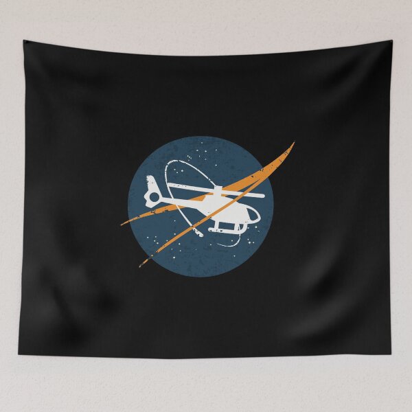 Item preview, Helicopter Space Vintage designed and sold by orlumbuspirate.