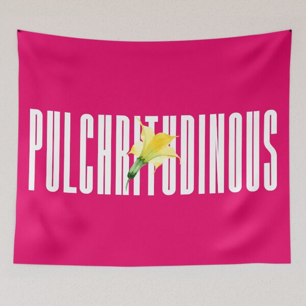 Item preview, PULCHRITUDINOUS Meets Floral Beauty - Gorgeous Artwork designed and sold by kcaandwu.