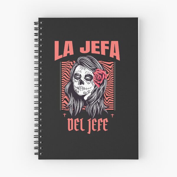 Item preview, la jefa del jefe, THEY CALL ME EL JEFE, Sugar Skull Day of the Dead designed and sold by benaouichShop.