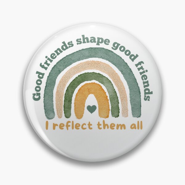 Item preview, Good Friends Shape Good Friends - I Reflect Them All designed and sold by Happy-PrintZ.