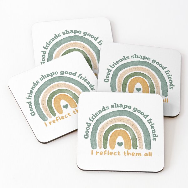 Item preview, Good Friends Shape Good Friends - I Reflect Them All designed and sold by Happy-PrintZ.