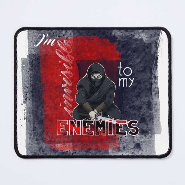 Item preview, I'm invisible to my enemies designed and sold by alies-art.